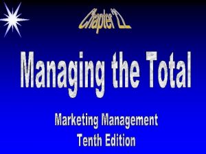 Objectives Company Organization Trends The Marketing Sales Organization