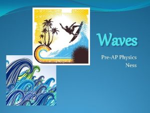 Waves PreAP Physics Ness Start with the basics