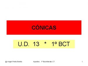 CNICAS U D 13 1 BCT Angel Prieto