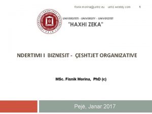 fisnik morinaunhz eu unhz weebly com NDERTIMI I