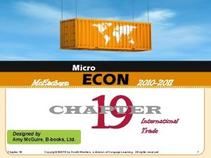 Micro Mc Eachern ECON 19 2010 2011 CHAPTER