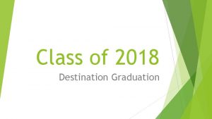 Class of 2018 Destination Graduation Senior Year Countdown