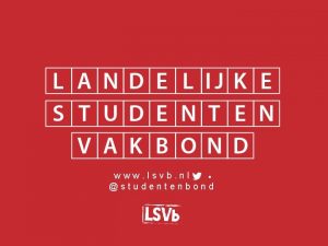 www lsvb nl studentenbond Goede voorlichting Dinsdag 6