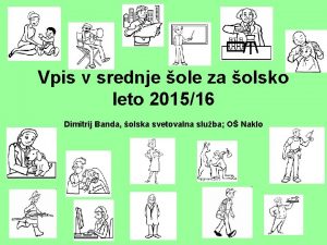 Vpis v srednje ole za olsko leto 201516