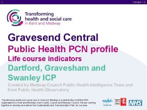 1 Version 1 3 Gravesend Central Public Health