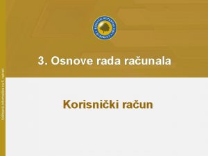 Udbenik informatike za 5 razred 3 Osnove rada