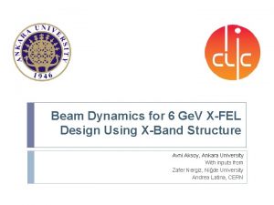 Beam Dynamics for 6 Ge V XFEL Design