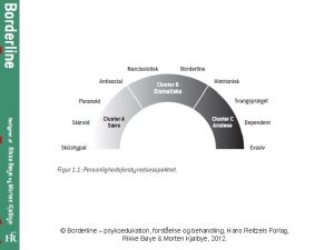 Borderline psykoedukation forstelse og behandling Hans Reitzels Forlag