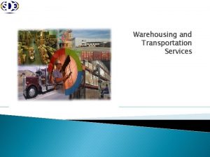 Warehousing and Transportation Services Facility Specifications Longview Texas