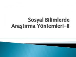 Sosyal Bilimlerde Aratrma YntemleriII Eletirel Sylem zmlemesi Eletirel