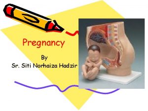 Pregnancy By Sr Siti Norhaiza Hadzir Pregnancy If