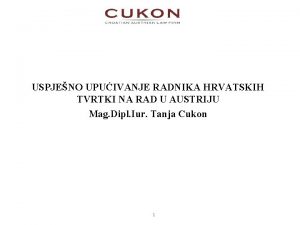 USPJENO UPUIVANJE RADNIKA HRVATSKIH TVRTKI NA RAD U