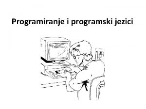 Programiranje i programski jezici Osnovni podaci osoblje Predava