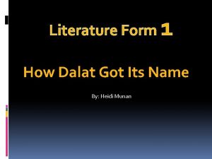 How dalat got its name
