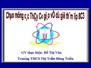 GV thc hin Th Vn Tr ng THCS