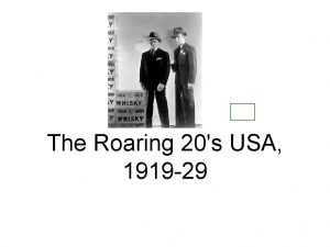 The Roaring 20s USA 1919 29 Overview 1