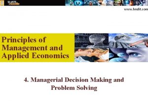 www hndit com Principles of Management and Applied