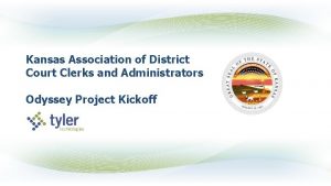 Kansas Association of District Court Clerks and Administrators
