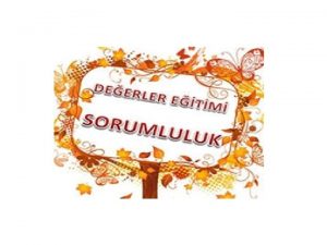 Sorumluluk ne demek hep beraber okuyalm ocuklar Evde