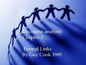 Contextual links in discourse analysis
