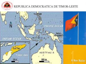 REPUBLICA DEMOCRATICA DE TIMORLESTE Action Plan on education