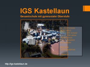 Igs kastellaun cafeteria