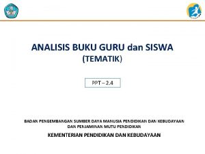 ANALISIS BUKU GURU dan SISWA TEMATIK PPT 2