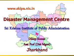 www skipa nic in Disaster Management Centre Sri