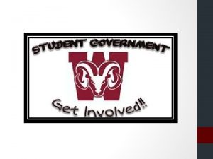 What is Student Government Student government is a