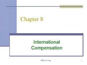 Expatriate compensation worksheet