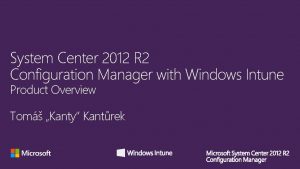 System Center 2012 R 2 Configuration Manager with