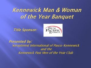 Kennewick Man Woman of the Year Banquet Title