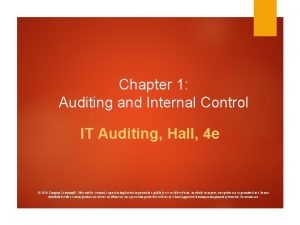 Attestation vs audit