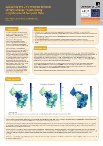 Evaluating the UKs Progress towards Climate Change Targets