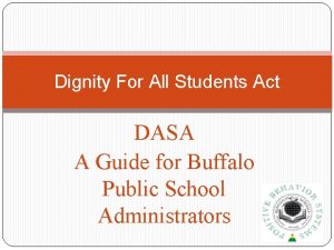 Dignity For All Students Act DASA A Guide