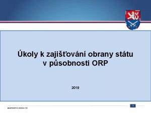 koly k zajiovn obrany sttu v psobnosti ORP