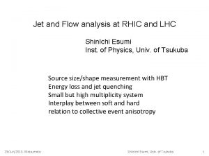 Jet and Flow analysis at RHIC and LHC