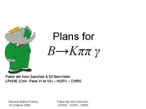 Plans for BK Pablo del Amo Sanchez Eli