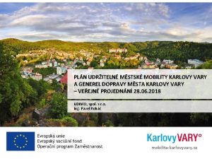 PLN UDRITELN MSTSK MOBILITY KARLOVY VARY A GENEREL