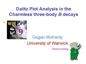 Dalitz Plot Analysis in the Charmless threebody B