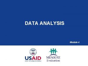 DATA ANALYSIS Module 4 Part 1 Key Concepts