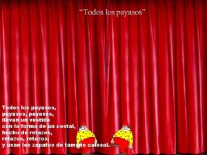 Todos los payasos