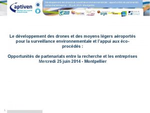 Dveloppement des drones et surveillance environnementale opportunits de