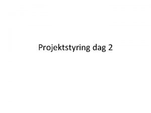 Projektstyring program gratis