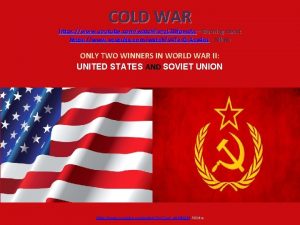 COLD WAR https www youtube comwatch vy L