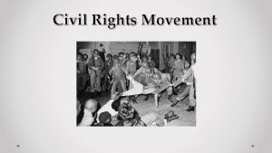 Civil Rights Movement Billie Holidays Strange Fruit v