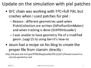 Pixl patches