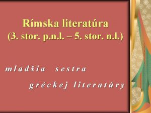 Rmska literatra 3 stor p n l 5