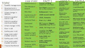 TOPIC CASE STUDY 1 1 Holderness coast 1