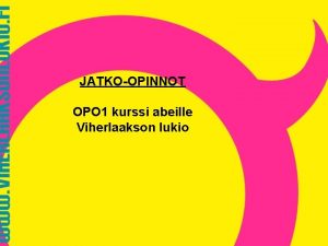 Amk kampuspäivä Amk kampuspäivä